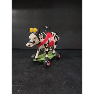 Cow Parade Buckle Up Betsy Cow Figurine, Westland Giftware, #9144, No Box/ Tag